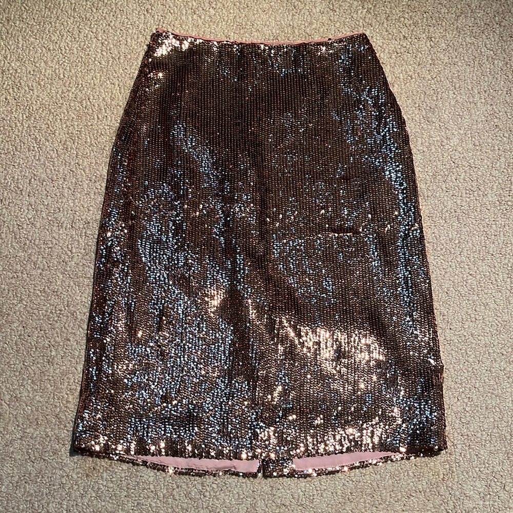 Jcrew Sequin Skirt